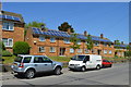 Solar panelled houses