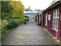 The restored Platform and Canopy at the former Strathpeffer Railway Station