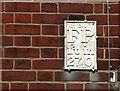 Fire point marker on a 19th century terrace in Willis Street