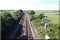 Crossing the railway