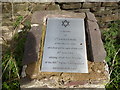 Memorial plaque at Church Pulverbatch