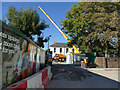 Construction site, Endless Street, Salisbury