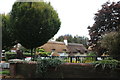 Thatched cottages by the River Anton, Charlton