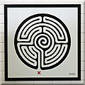 Burnt Oak tube station - Labyrinth 185