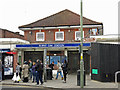 Burnt Oak tube station - entrance building