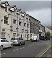 Ystrad Road flats and satellite dishes, Pentre