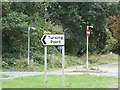 Roadsign on the A12 London Road