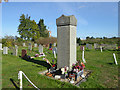 Memorial in Eastwood churchyard