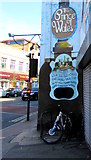 ST5874 : Prince of Wales name sign, 5 Gloucester Road, Bristol by Jaggery