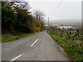 Unclassified road descending from the B4278 in Penrhiwfer 