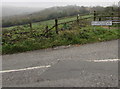 Office Row and Lewis Arms Row direction sign, Penrhiwfer