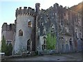 The main building at Gwrych Castle