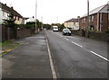 Bryncoch Road towards Sarn Hill, Sarn