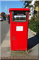 Royal Mail business box outside Post Office on Middleton Road, Chadderton