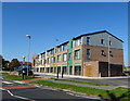New development of shops with flats over, Kirkholt