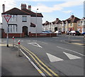 Speed bump at the SW end of West Kinmel Street, Rhyl