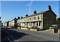 Terraced housing on Rochdale Road (A671)