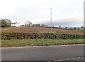 Georgian farmhouse on a drumlin on the north side of the A25