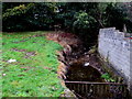 Brook on the south side of Heol Canola, Bryncethin