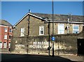 The end of a terrace of houses on St Georges Road