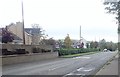 Houses on the B8 between the Kinghill and Ballykeele road junctions