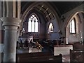 St Giles in the Wood church:  pulpit and chancel