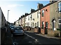 A terrace of houses on Stone Road