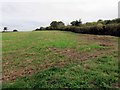 The footpath to Begbroke runs up the field