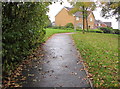 Path towards Cyril Evans Way, Morriston, Swansea