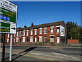 Terraced housing on Rochdale Road