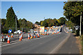 SU3716 : Old Romsey Road bridge replacement works by Peter Facey