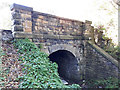 Old railway bridge at the end of Longfield Road, Pudsey