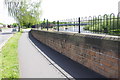 View along Riverside Way towards Wilford Bridge