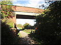 Bridge over the York & Selby Path near Escrick Grange farm