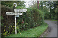 Signpost at Hindford