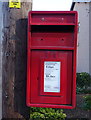 Close up, Elizabeth II postbox on Todmorden Road