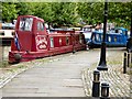 Narrowboats at Castlefield