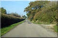 Lane towards Edgcott