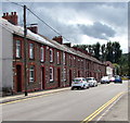 Row of houses, Navigation Street, Trethomas