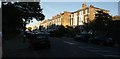 View of terraces of apartments on Fitzroy Road