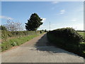 Private road to Waterhouse Cottages