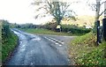 The Lough Road junction on the Glendesha Road