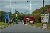 SO8940 : Malvern Hills District : Strensham Services by Lewis Clarke
