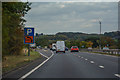 SK4422 : North West Leicestershire : The A42 by Lewis Clarke