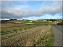 NO2502 : Farmland north of Leslie by David Purchase