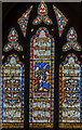 SK7519 : Scholars' window, St Mary's church, Melton Mowbray by Julian P Guffogg