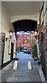 Entrance to Red Lion Hotel, Salisbury