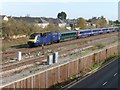 Train for Paddington approaches Taunton