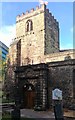 NZ2464 : The tower of St Andrew's church, Newcastle by Robert Graham