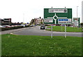 A532/A534 directions sign, Crewe